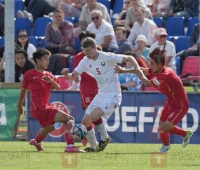 U15国少访欧以小打大 1胜2负最终名次垫底