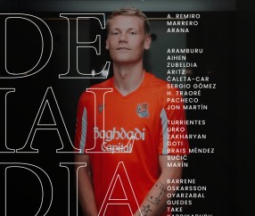 皇家社会战瓦伦西亚大名单：奥亚萨瓦尔、久保建英领衔